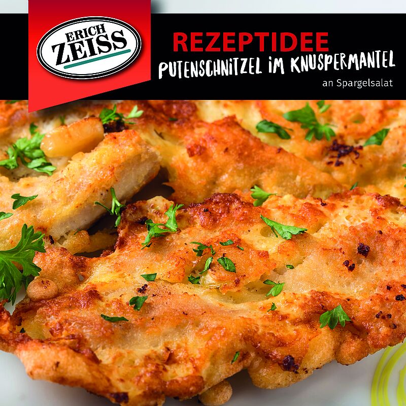 Rezeptidee: Putenschnitzel im Knuspermantel | Metzgerei Zeiss