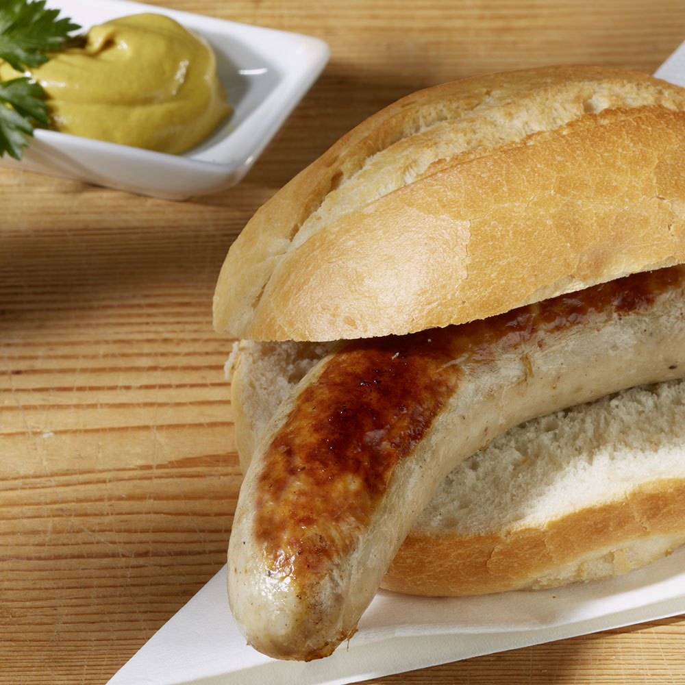 Bratwurst Brotchen Metzgerei Zeiss